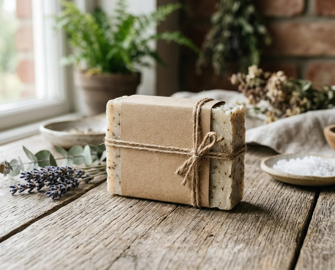 Custom soap and personal care labels from kraft to film