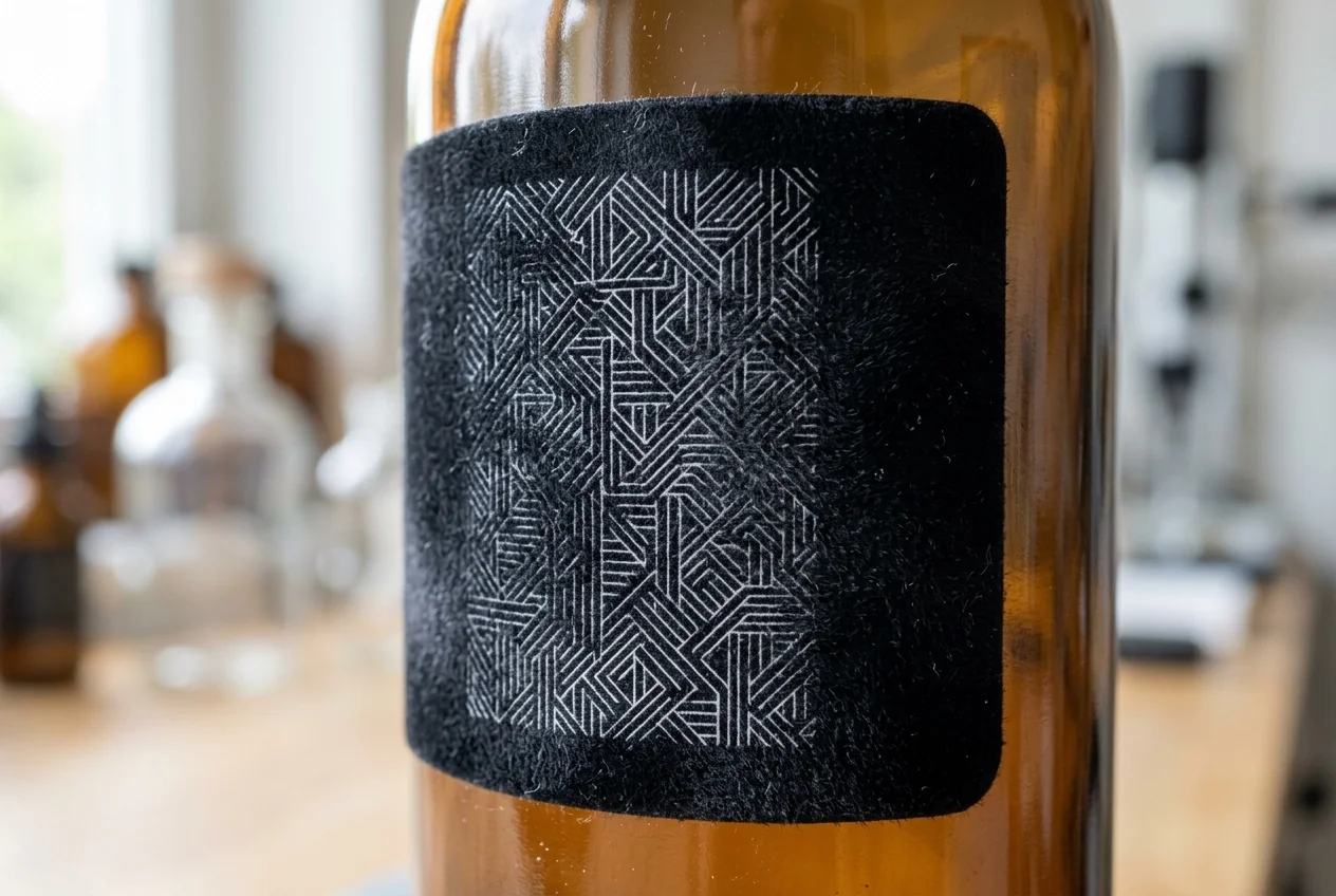 Soft-touch finish and white ink printing