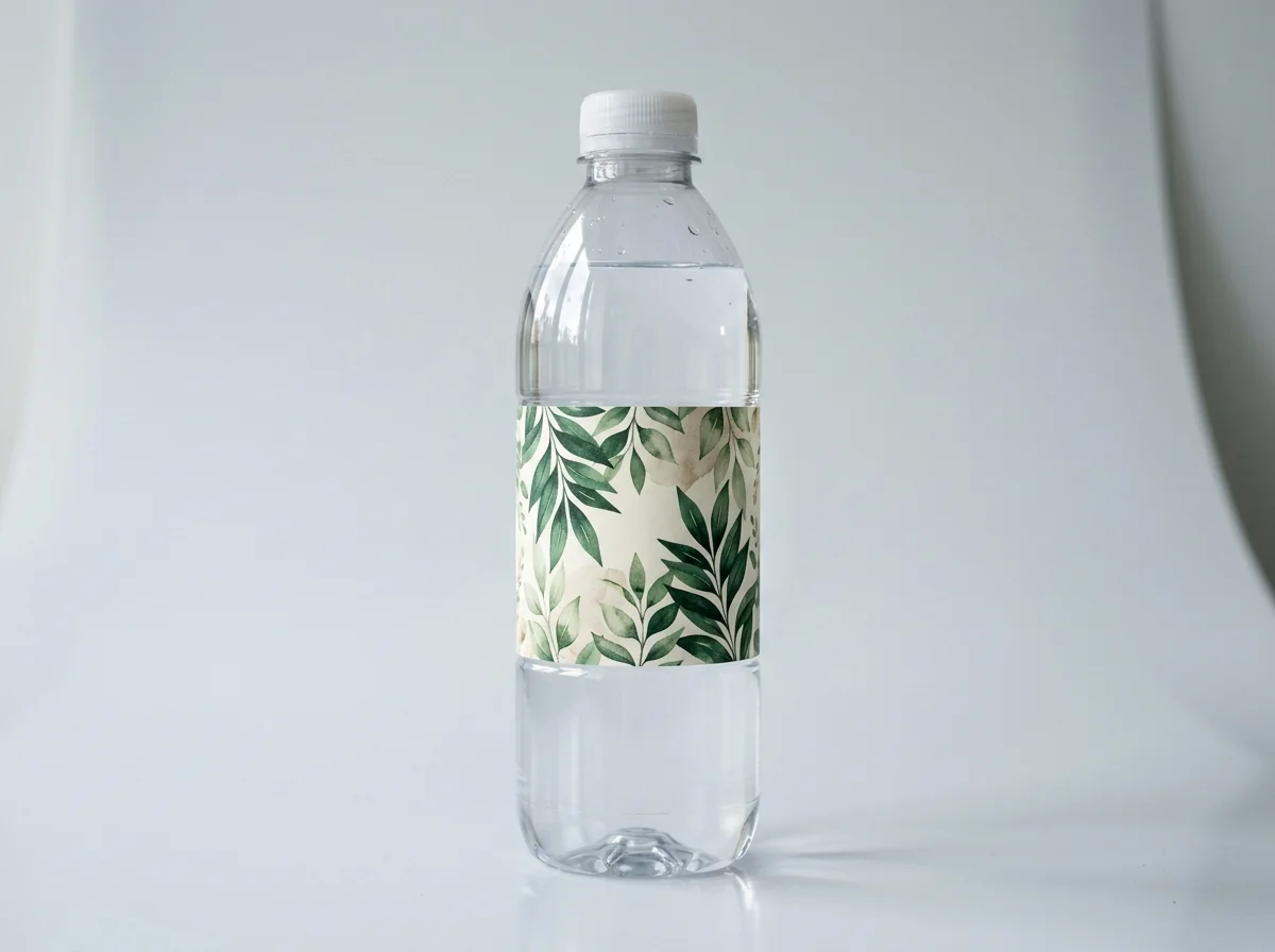 Custom water bottle labels