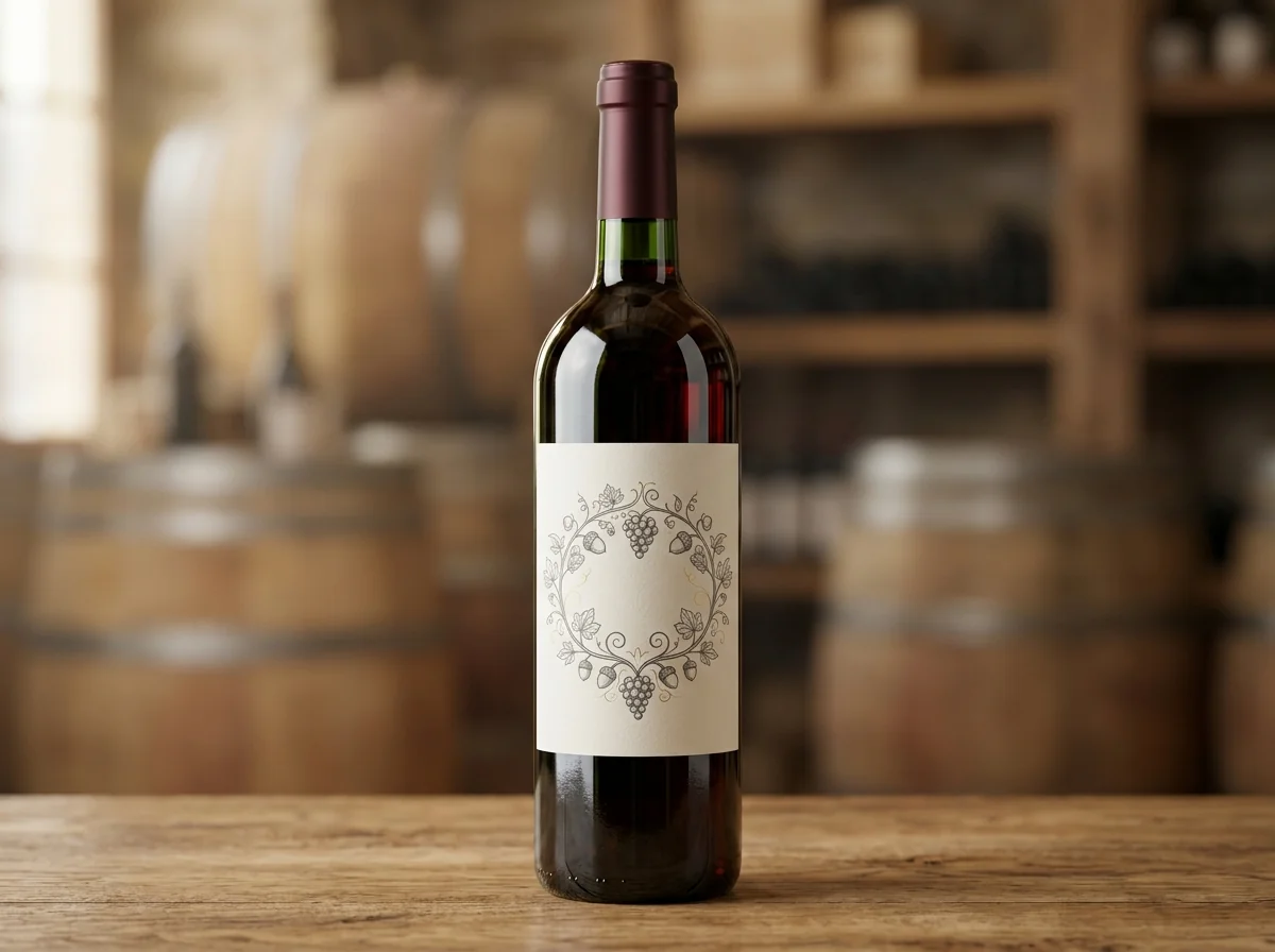 Custom wine bottle labels
