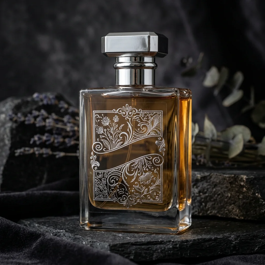 Fragrance labels — clear BOPP, spot UV, foil
