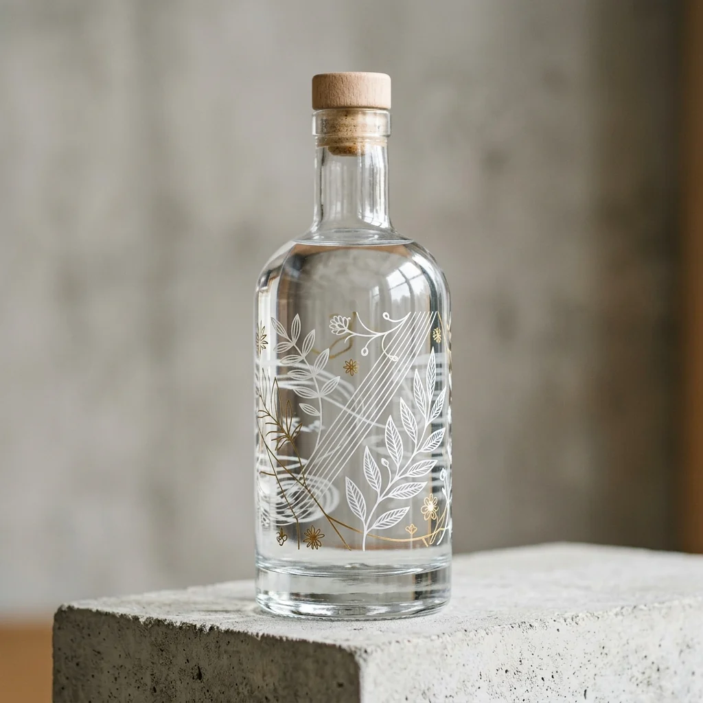 Clear BOPP no-label-look bottle label