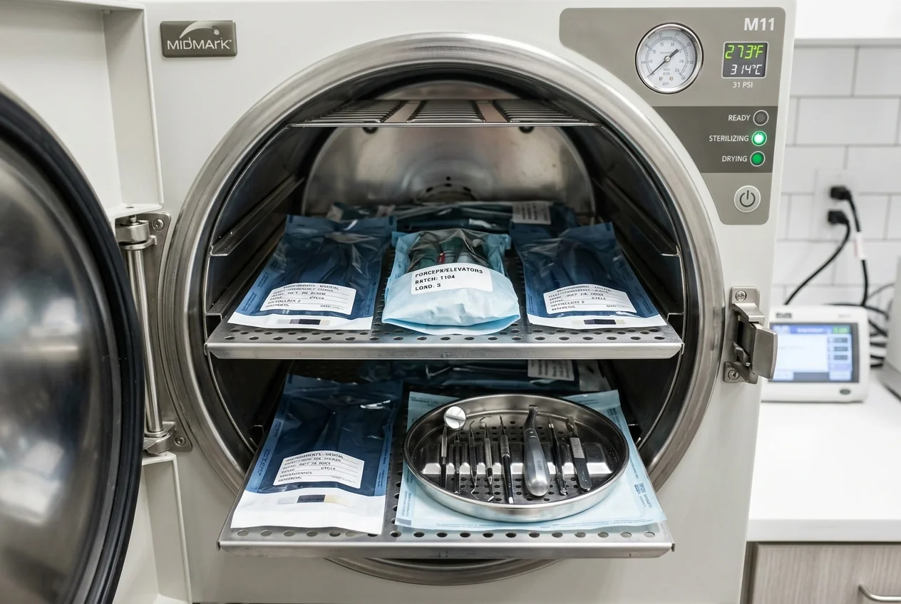 Sterile and autoclave process labels