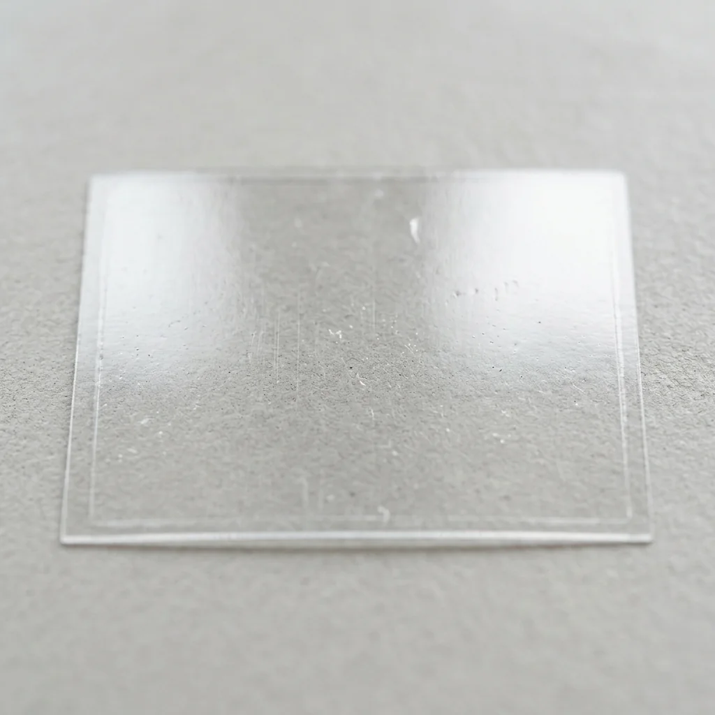 Clear BOPP transparent label material